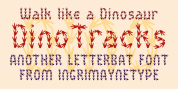 DinoTracks font download