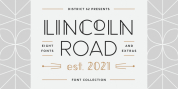 Lincoln Road font download