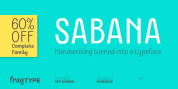 Sabana font download