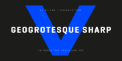 Geogrotesque Sharp font download