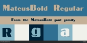 MateusBold font download