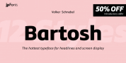 Bartosh font download