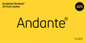 Andante font download