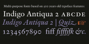 Indigo Antiqua 2 font download