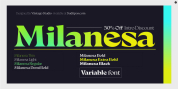 Milanesa Serif font download