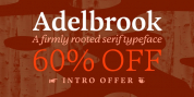 Adelbrook font download