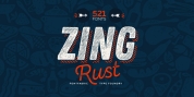 Zing Rust font download