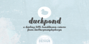 Duckpond font download