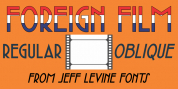 Foreign Film JNL font download