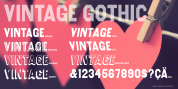 Vintage Gothic font download