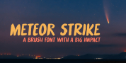 Meteor Strike font download