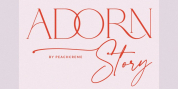 Adorn Story font download