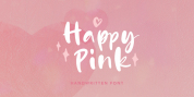 Happy Pink font download