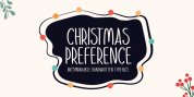 Christmas Preference font download