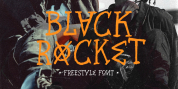 Black Rocket Freestyle font download