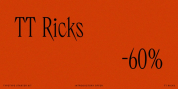 TT Ricks font download
