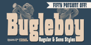 Bugleboy font download