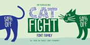 Cat Fight font download