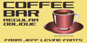 Coffee Bar JNL font download
