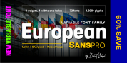 European Sans Pro font download