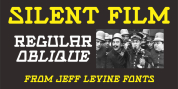Silent Film JNL font download