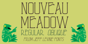 Nouveau Meadow JNL font download