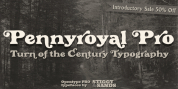 Pennyroyal Pro font download