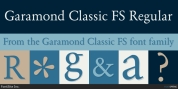 Garamond Classic FS font download