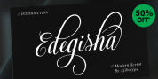 Edegisha Script font download