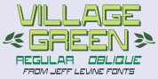 Village Green JNL font download