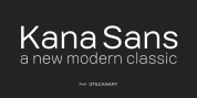 Kana Sans font download