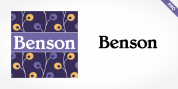 Benson Pro font download
