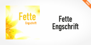 Fette Engschrift Pro font download