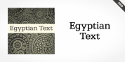 Egyptian Text Pro font download
