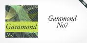 Garamond No7 Pro font download