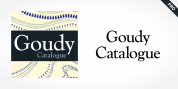 Goudy Catalogue Pro font download