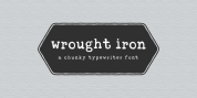 wrought iron font download