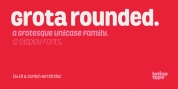 Grota Rounded font download