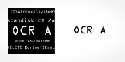 OCR A font download