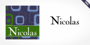 Nicolas Pro font download