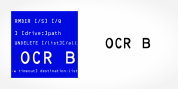 OCR B font download