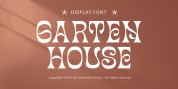 Garten House font download