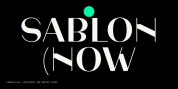 Sablon Class font download