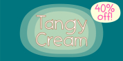 Tangy Cream font download