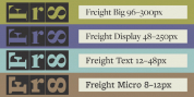 Freight Text Pro font download
