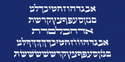 Hebrew Castel font download