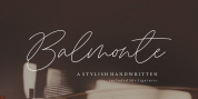 Balmonte font download
