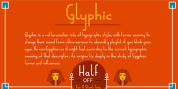 Glyphic font download