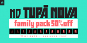 Nd Tupa Nova font download