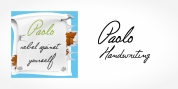 Paolo Handwriting font download